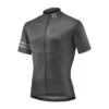 Maillot MC Podium 2 Maillot MC Podium -Vélo Équipement Magasin PODIUM SS JERSEY BLACK GRAY FRONT 01