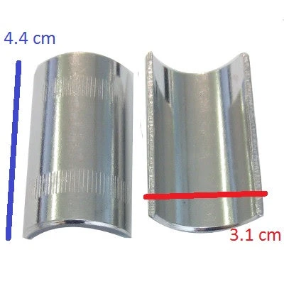 Adaptateur De Potence Pour Guidon De Vélo De 31,8mm à 25,4mm 5 Adaptateur De Potence Pour Guidon De Vélo De 31,8mm à 25,4mm – Image 3