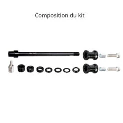 Axe De Roue Pour Fixation Remorque Topeak Journey Trailer TX -Vélo Équipement Magasin axe de roue pour fixation remorque topeak journey trailer tx full 5