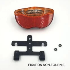 Eclairage Arrière Et Catadioptre Sur Porte-bagage De Vélo 9 Eclairage Arrière Et Catadioptre Sur Porte-bagage De Vélo -Vélo Équipement Magasin feu qlite2
