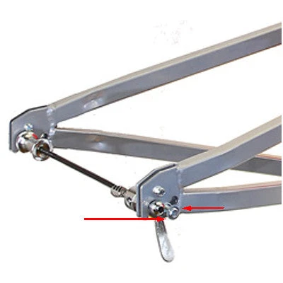 Kit Ressort, Vis Et Patte Pour Remorque Vélo Monoroue 4 Kit Ressort, Vis Et Patte Pour Remorque Vélo Monoroue – Image 2