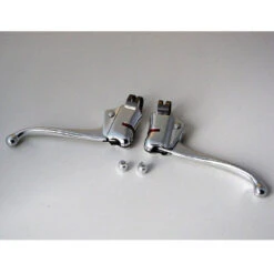 Leviers De Frein Vintage De Vélo DC135 Dia-Compe Couleur Argent -Vélo Équipement Magasin leviers de frein vintage de velo dc135 dia compe full 3