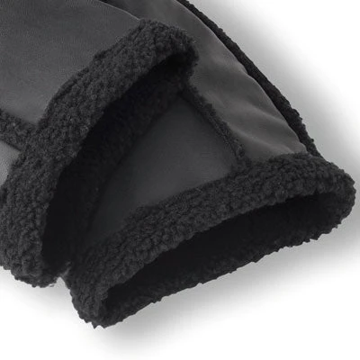 Manchons Basil Noirs En Cuir Végétal Sur Guidon Vélo 6 Manchons Basil Noirs En Cuir Végétal Sur Guidon Vélo – Image 4