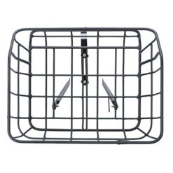 Panier Vélo Avant Noir Mat En Aluminium 25L Portland Basil -Vélo Équipement Magasin panier velo avant noir mat en aluminium 25l portland basil full 3