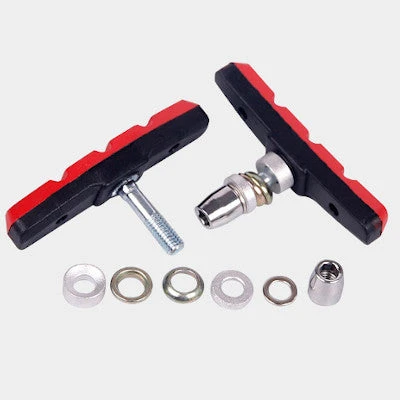 Patins Pour Frein V-Brake Avant Ou Arrière à Vis - La Paire 4 Patins Pour Frein V-Brake Avant Ou Arrière à Vis - La Paire – Image 2