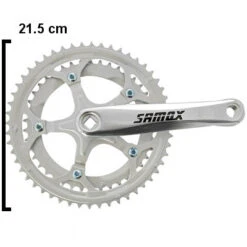 Oxford Pédalier Double 7/8 Vitesses Pour Vélo De Route 42/52 Dents 5 Oxford Pédalier Double 7/8 Vitesses Pour Vélo De Route 42/52 Dents -Vélo Équipement Magasin pedalier double 7 8 vitesses pour velo de route 42 52 dents full 2