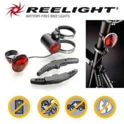 REELIGHT SL 520 Feu Clignotant Arrière Sans Piles -Vélo Équipement Magasin reelight sl 520 feu clignotant arriere sans piles full 4