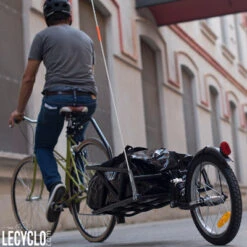 Remorque De Vélo Mono Roue Sur Tige De Selle Avec Sac étanche -Vélo Équipement Magasin remorque de velo mono roue sur tige de selle avec sac etanche full 6