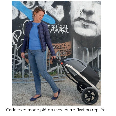 Remorque Vélo Chariot Shopping Trailer 50L 5 Remorque Vélo Chariot Shopping Trailer 50L – Image 3