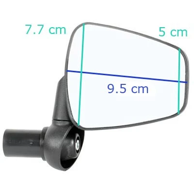 ZEFAL Rétroviseur Vélo Droit Grand Miroir Dooback 2 Zéfal 6 ZEFAL Rétroviseur Vélo Droit Grand Miroir Dooback 2 Zéfal – Image 4
