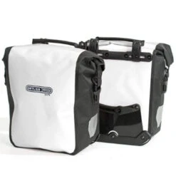 Sacoches Avant Vélo Ortlieb Sport Roller City -Vélo Équipement Magasin sacoches velo ortlieb front roller city blanc full