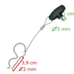 Vis à Papillon Avec Goupille Pour FollowMe -Vélo Équipement Magasin vis a papillon avec goupille pour followme full 5